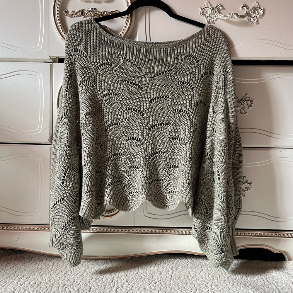 Olive Green Women's Sweater